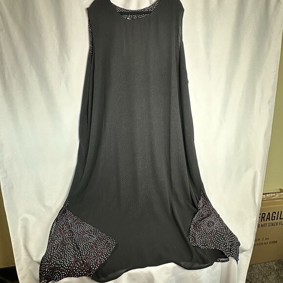 Rebecca Jones Maxi Summer Reversible Polka Dot Dress Size 34 Lightweight - Picture 9 of 14